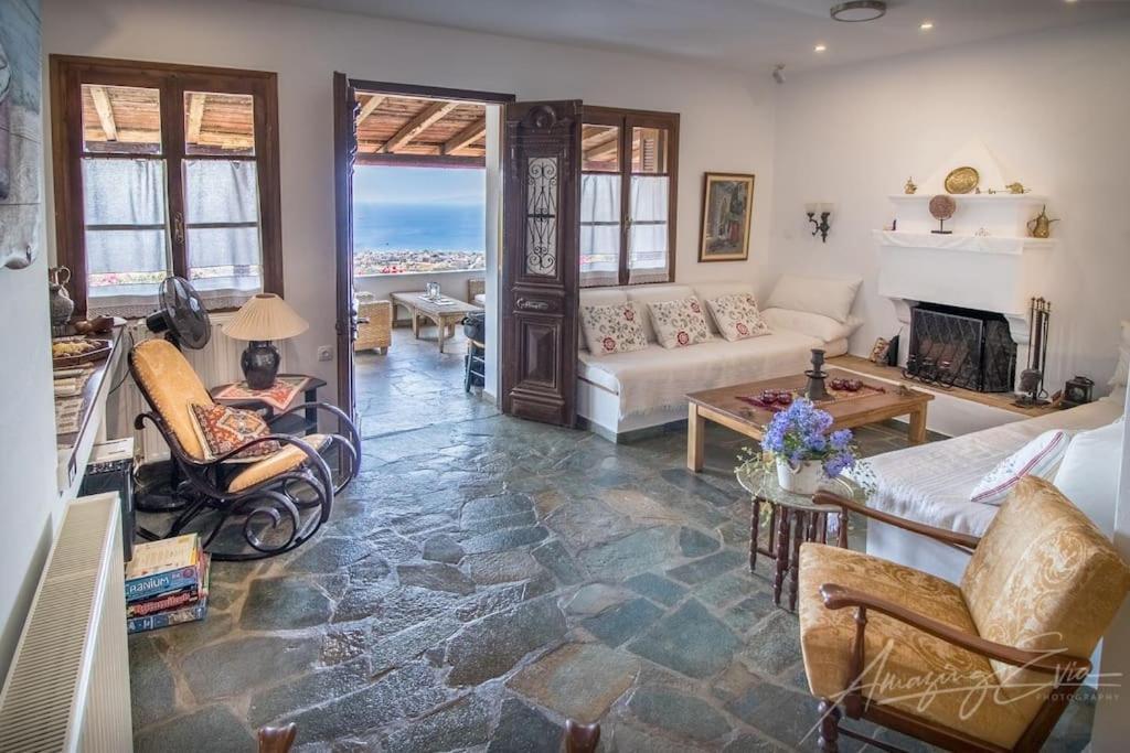 Villa Kasteli - Secret Beauty In The Mountains Karystos  Exterior foto